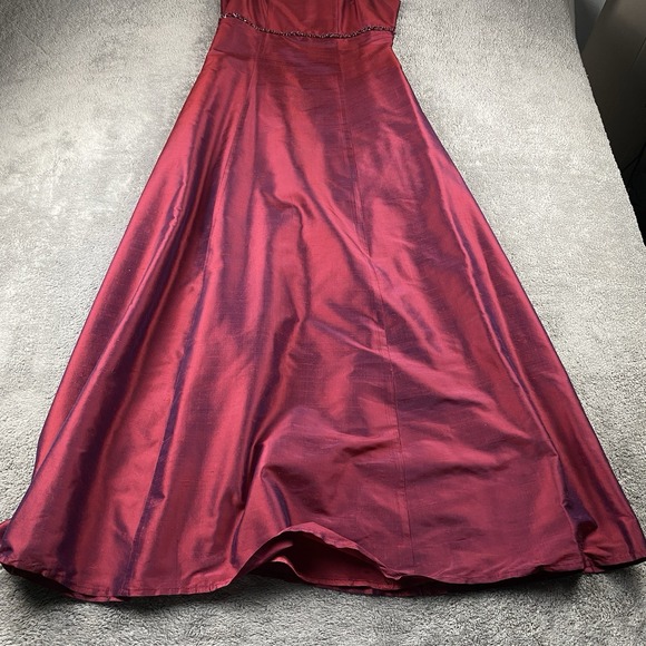 MW Maxi Dress Womens 12P Red - Picture 2 of 12